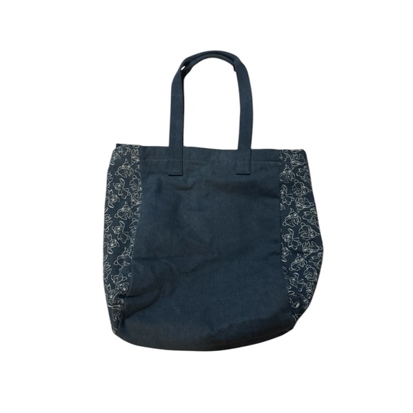 Stitch Blue Denim Tote Bag - Picture 12 of 13